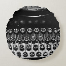 VintageBlack and White Typewriter