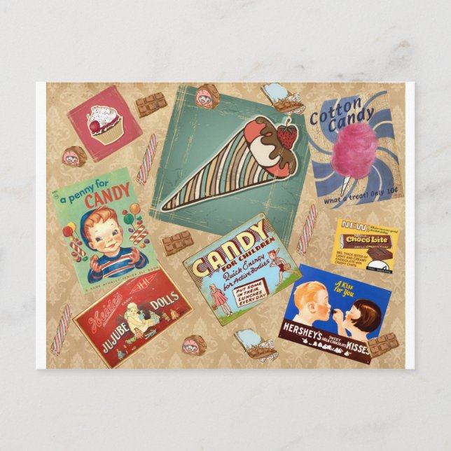 vintagecandie.jpg postcard (Front)