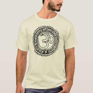 Vintaged Om with Gayatri Mantra T-Shirt