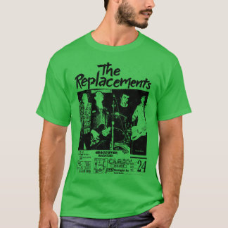 Vintagehe Replacements Concert Music Art boy funny T-Shirt