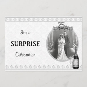 VintageSilver (25th) Anniversary Party invitations