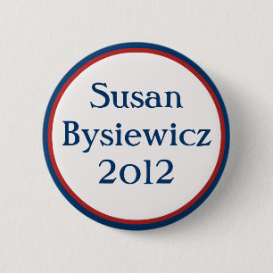 VintageSusan Bysiewicz Button