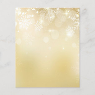 Vinter Holidays Christmas personalised flyer