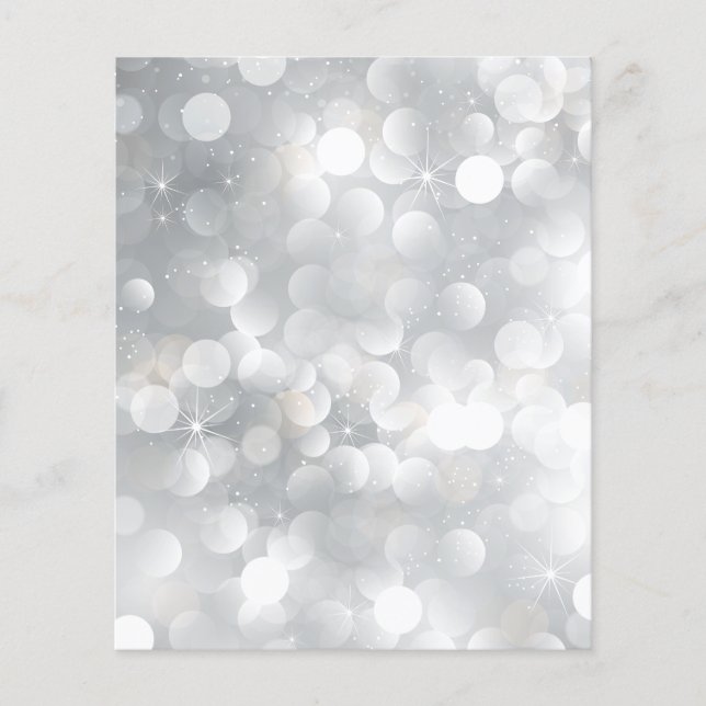 Vinter Holidays Christmas personalised flyer (Front)