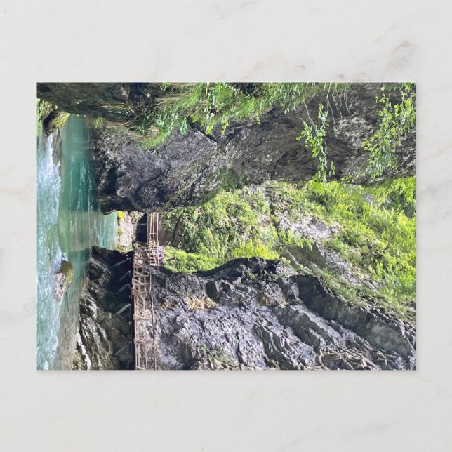 Vintgar Gorge, Slovenia Postcard (Front)