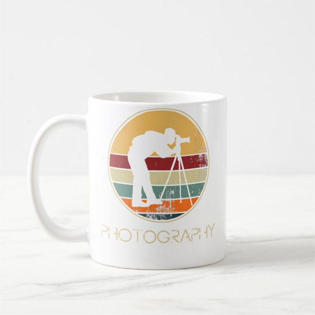 Vintge Photography Photographer Coffee Mug (Left)