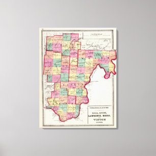 Vinton Counties Canvas Print