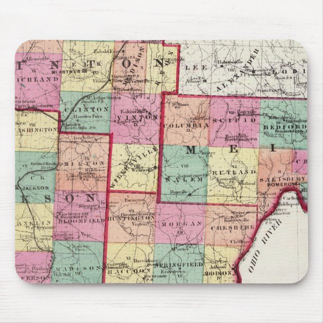Vinton Counties Mouse Mat (Front)