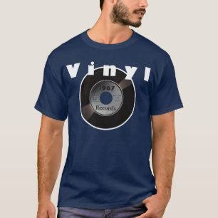 Vinyl 45 Grey T-Shirt