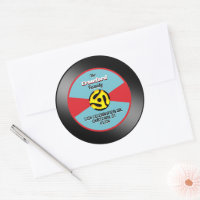 Vinyl 45 Record Label Family Address