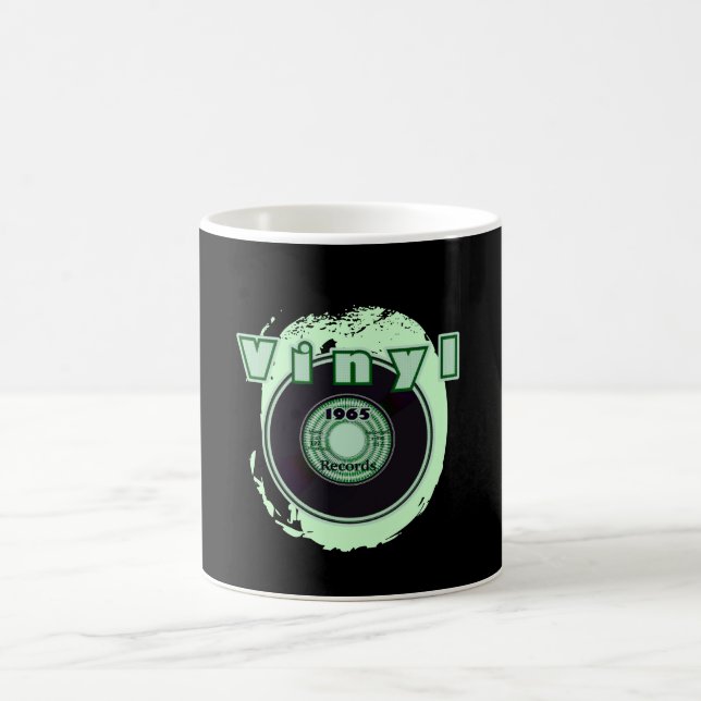 VINYL 45 RPM Record 1965 Coffee Mug (Center)