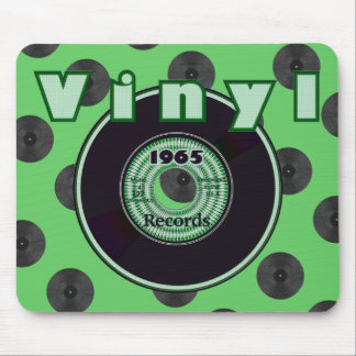VINYL 45 RPM Record 1965 Label Mouse Mat