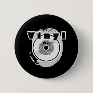 VINYL 45 RPM Record 1973 6 Cm Round Badge