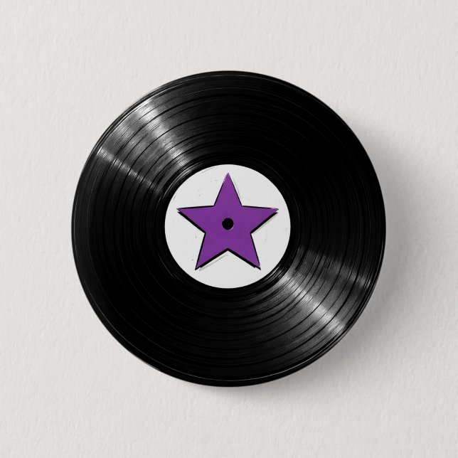 Vinyl 6 Cm Round Badge (Front)