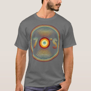 Vinyl 70s Vintage Retro Year Of Birth Music Gift T-Shirt