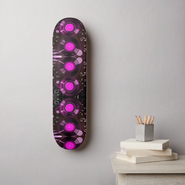 Vinyl Art on Skateboard (Wall Art)