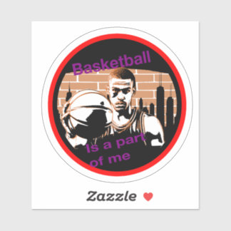Vinyl Basketball adhesive is a part of me