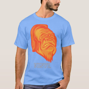 Vinyl Gorilla EDM Music Festival Rave Dubstep T-Shirt