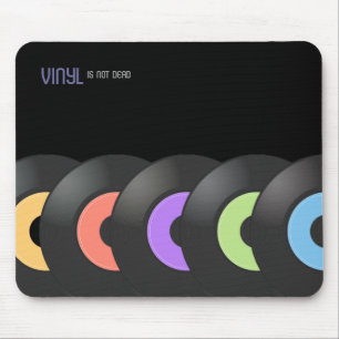 Vinyl Is Not Dead mousepad
