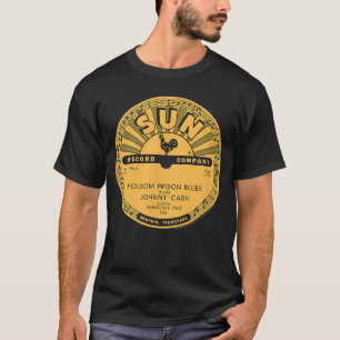 Vinyl Johnny Cash Folsom Prison Blues Small boy fr T-Shirt