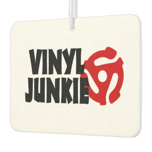 Vinyl Junkie Car Air Freshener