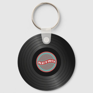Vinyl Key Ring