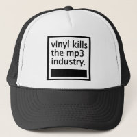 vinyl kills the mp3 industry - vintage