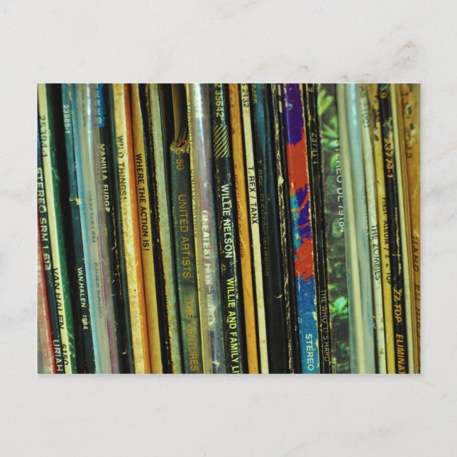 Vinyl Life 1 Postcard (Front)