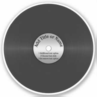 Vinyl-Look LP Record
