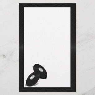 Vinyl-Look LP Record Stationery