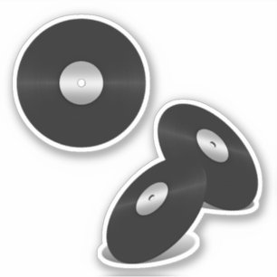 Vinyl-Look LP Records