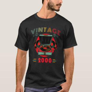Vinyl Lover Birthday for Music Lover and DJ 2000 T-Shirt