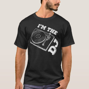 Vinyl LP Records Im The DJ Music Vinyl T-Shirt