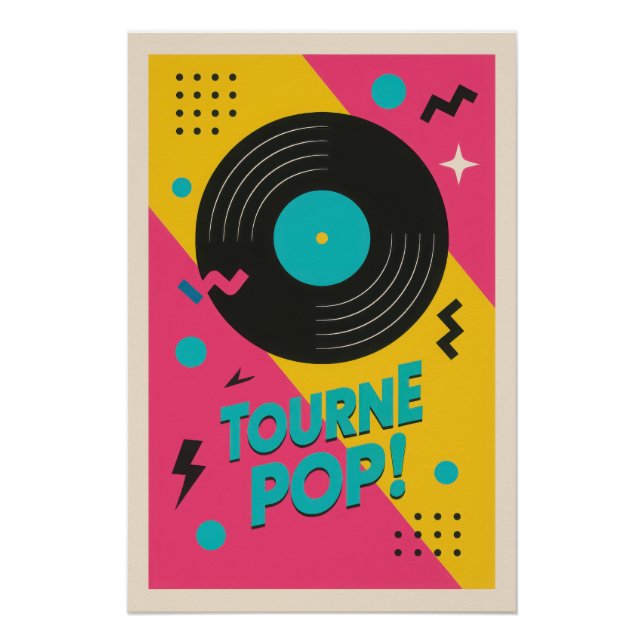 Vinyl Pop Art - Poster (Front)