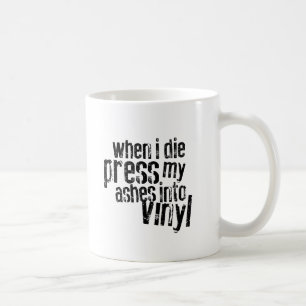 Vinyl Quote Mug