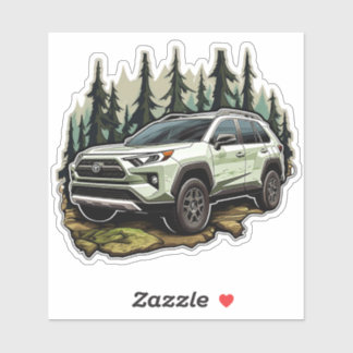 Vinyl Rav 4 sticker