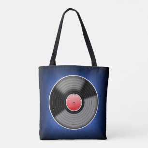 Vinyl Record Bag - Blue Fade.
