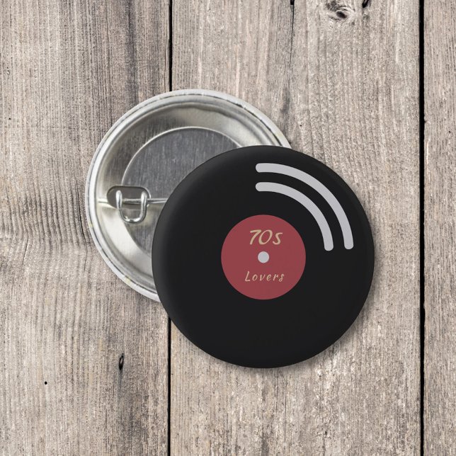 Vinyl Record Button (Vinyl Record Button)