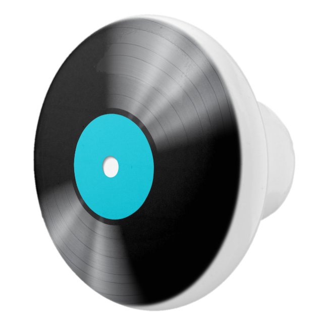 Vinyl Record Ceramic Knob (Right)