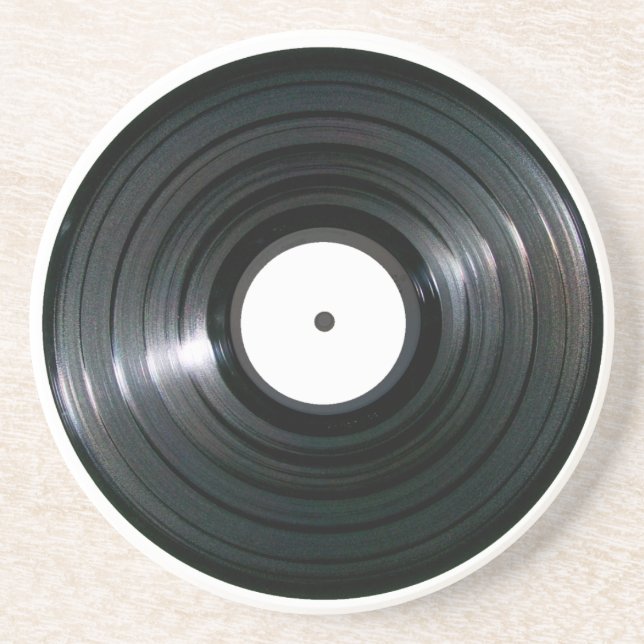 Vinyl Record Coaster (Front)