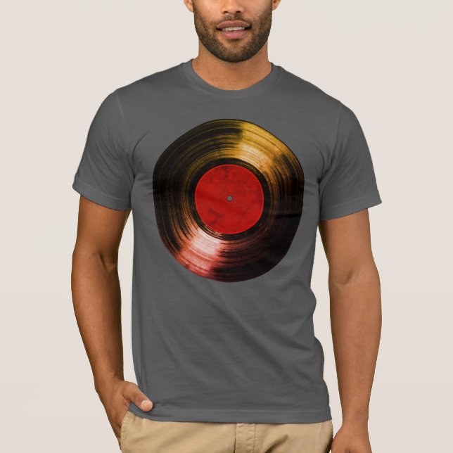 vinyl record cool & retro T-Shirt (Front)
