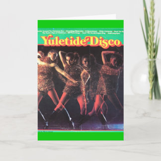 Vinyl Record Cover Christmas card