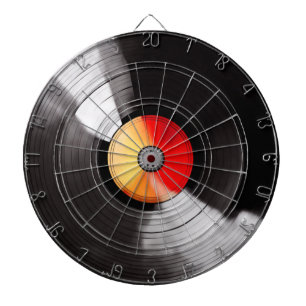 Vinyl Record Dartboard