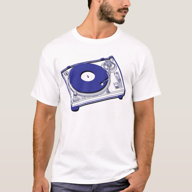 Vinyl Record Deck T-Shirt (Front)