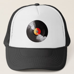 Vinyl Record Hat