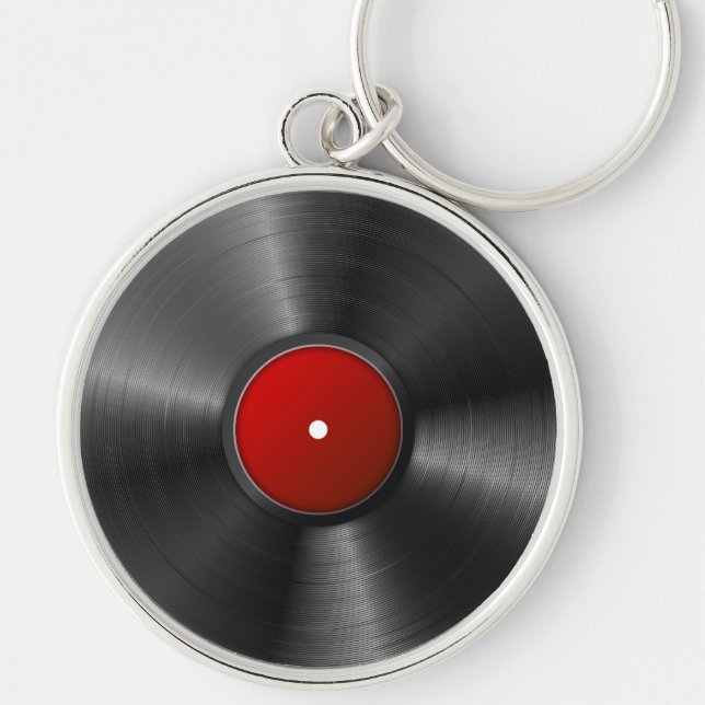 Vinyl Record Key Ring (Front)