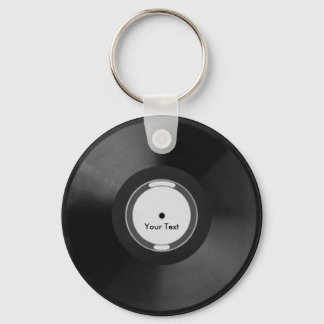 Vinyl.Record Key Ring