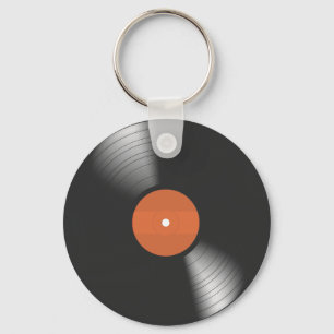 Vinyl Record Key Ring