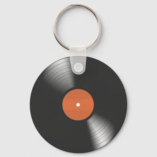Vinyl Record Key Ring (Front)