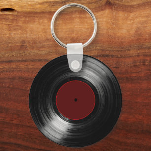 vinyl record key ring